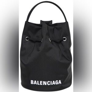Balenciaga Drawstring Bucket Bag